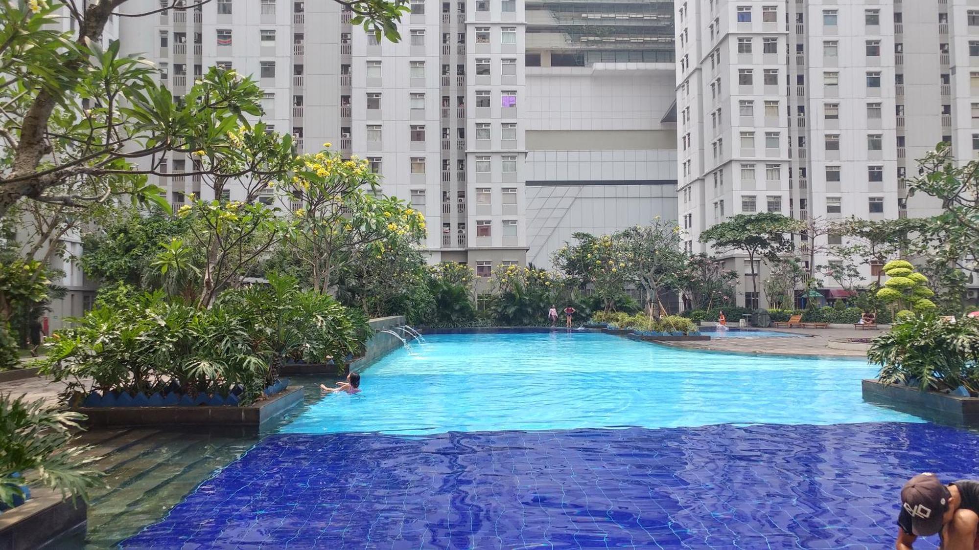 2Br Cozy At Green Bay Pluit Apartment Baywalk By Travelio Jakarta Exteriör bild